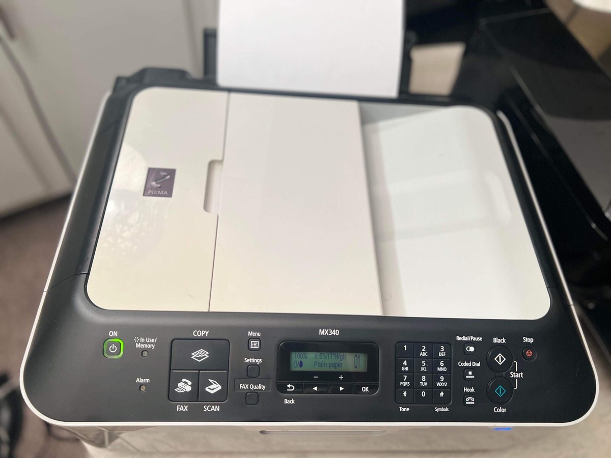 Inkjet Printers Canon Mx340 Printer Wifi Setup Canon Pixma MX340