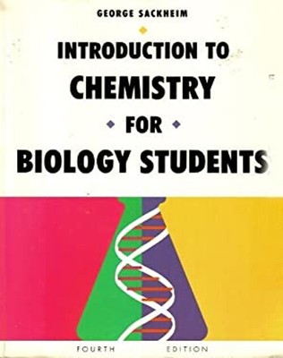 Introduction To Chemistry für Biology Students Taschenbuch George Ich