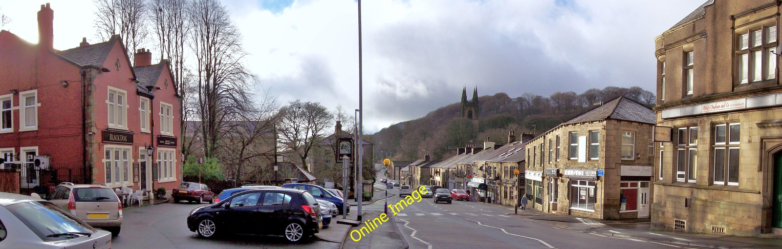 Photo 12x8 Crawshawbooth, Burnley Road Rawtenstall The centre of