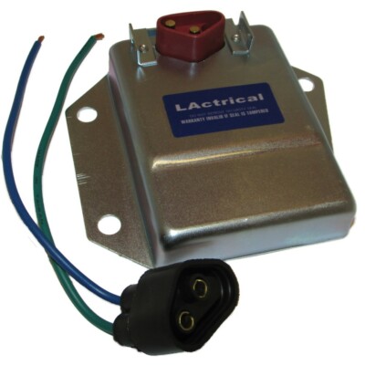ALTERNATOR EXTERNAL VOLTAGE REGULATOR & PLUG FOR CHRYSLER ROUND BACK SQUARE BACK