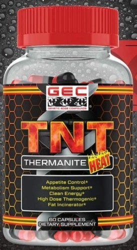 GEC TNT Thermanite Heat Extreme Fat Burner Thermogenic Weight Loss 60 Capsules - Picture 4 of 5