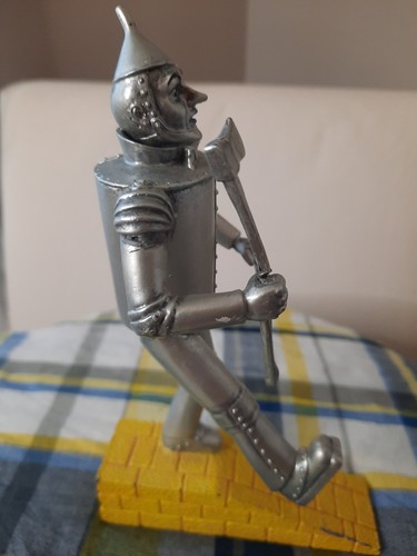 The Wizard of Oz Tin Man Figurine Doorstop Yellow Brick Road Item #1862 - Picture 5 of 12