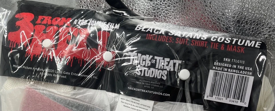 黑撒旦服装 3 来自地狱电影 — 第 4/4 张图片