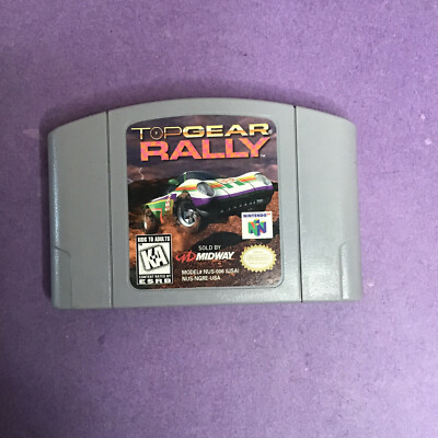 Top Gear Rally - Nintendo N64 Racing Game - Rally Racing - Midway