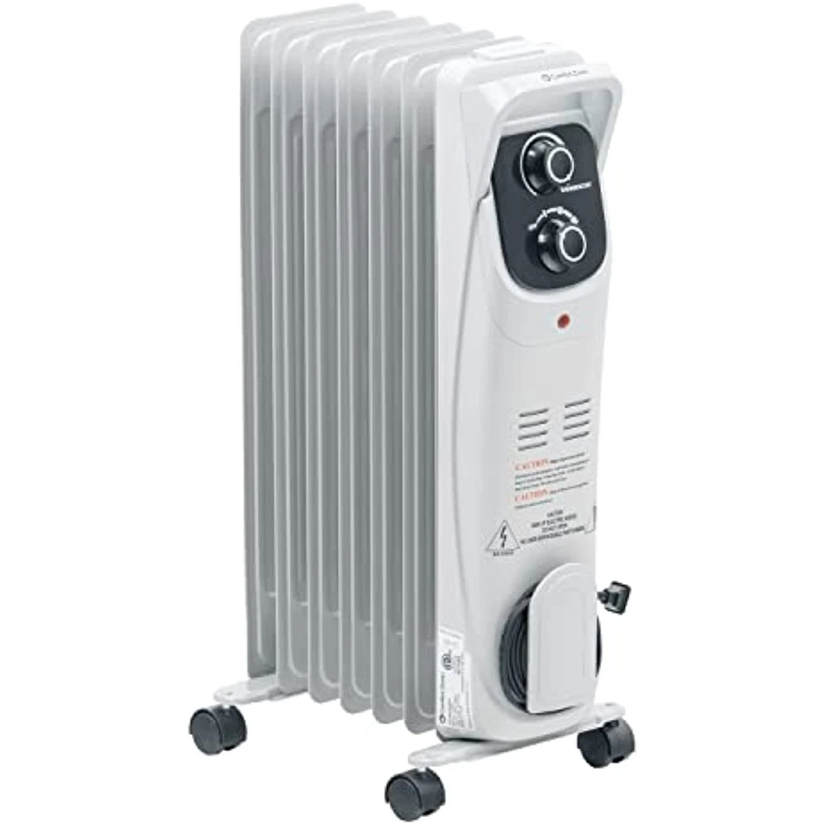 Comfort Zone CZ8008 1,500-Watt Electric Oil-Filled Radiant Radiator Heater,  75877122551 | eBay