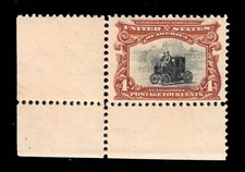 MOMEN: US STAMPS #296 MINT OG NH VF/XF PSE CERT LOT #94781