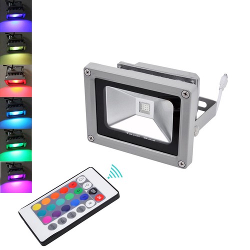 Memory-Funktion 10W 20W 30W 50W RGB LED Strahler Fluter Flutlicht Farbig Lampe - Bild 2 von 17