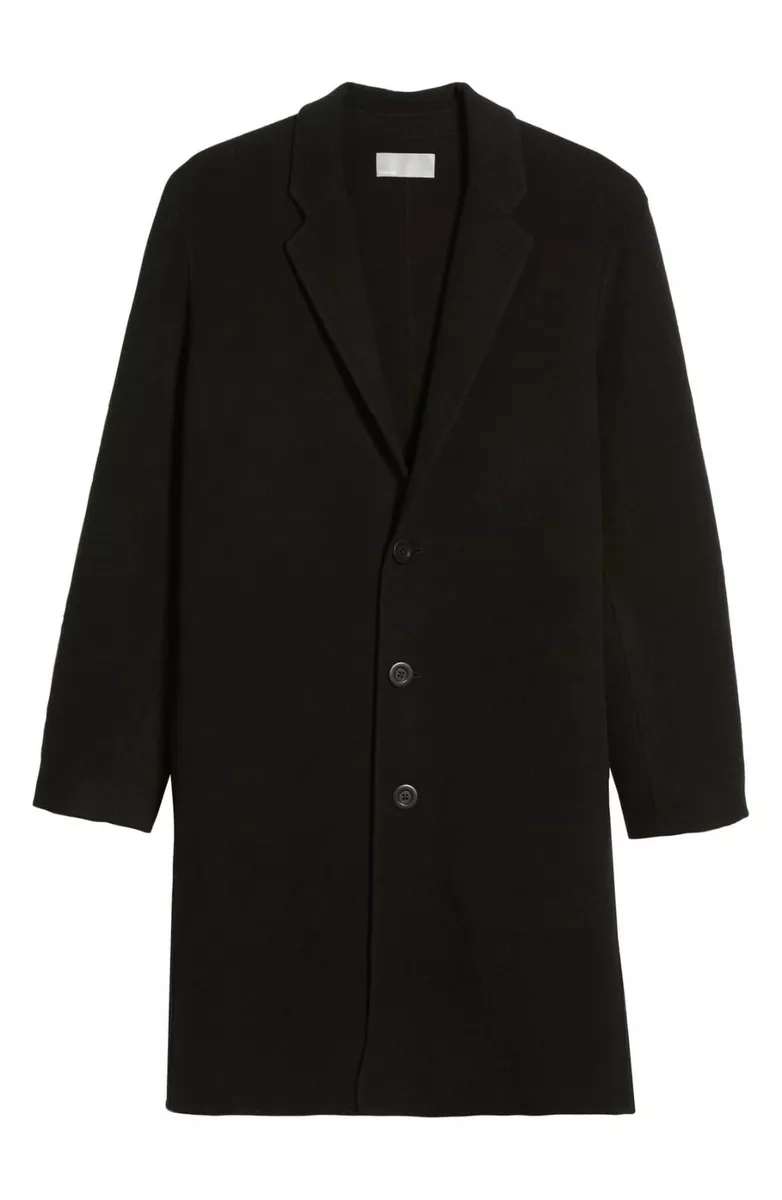 Vince notch lapel best sale coat