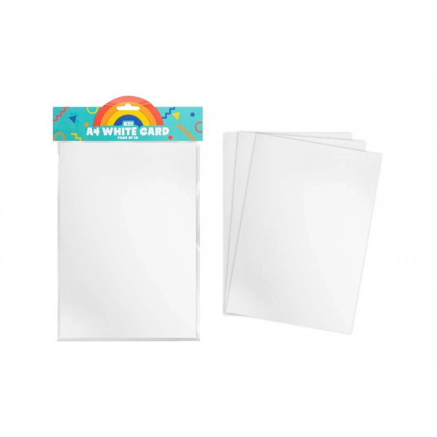 WHITE CARD THICK PAPER CARDBOARD PRINTER COPIER SHEETS 210 GSM CRAFTS 10 x A4