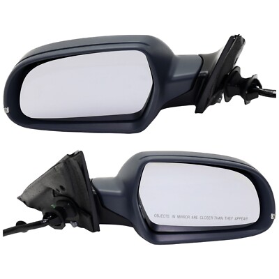 Mirrors Set of 2  Driver & Passenger Side Heated Sedan Left Right for S4 A4 Pair