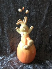 Osterdeko Hase Ton Frühling Figuren Dekoration Osterhasen