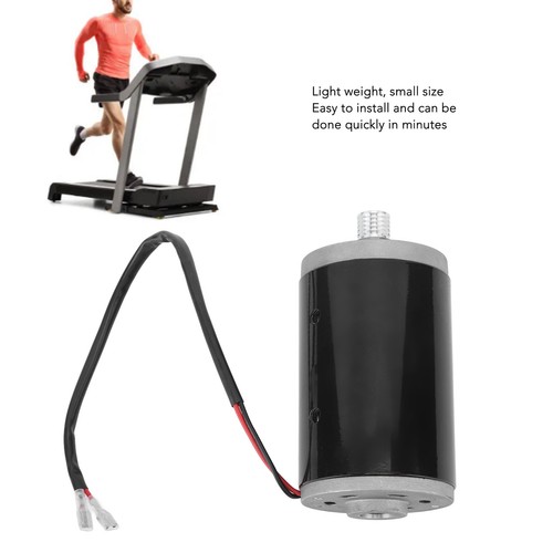 Treadmill Drive Motor 180V 200W Metal Treadmill Brush DC Motor Part With - Picture 7 of 22