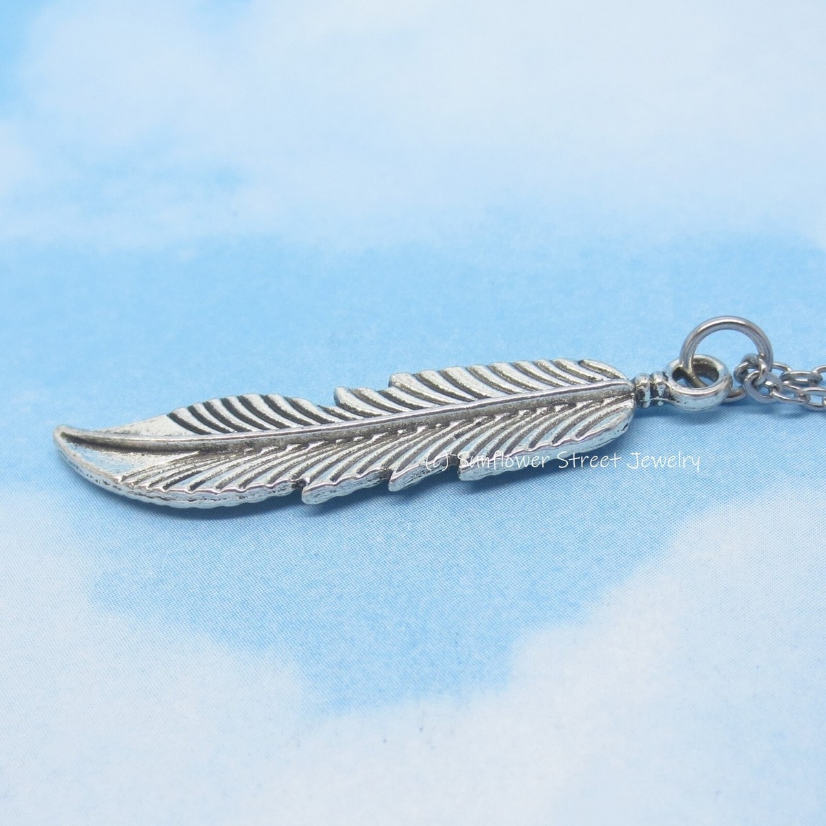 アクセサリー vintage feather necklace Vintage Navajo Mother Of Pearl Sterling Silver Feather