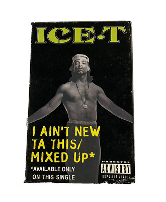 ICE-T ''I Ain't New Ta This'' RARE CASSETTE TAPE 1993 w/ Mixed up GANGSTA RAP
