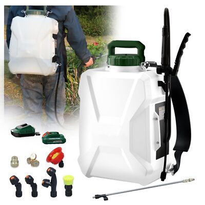 3 Gallon Battery Powered Backpack Sprayer Compatible with Battery, 55 NAWEST