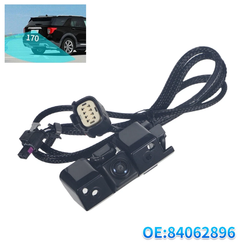 Rear View Backup Camera For 16-19 Chevy Silverado GMC Sierra 1500 2500HD Foto 3 de 4