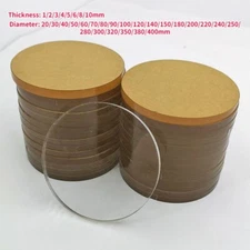 Transparent Acrylic Circular plate Wafer Diameter 20-400mm Round Plastic sheets