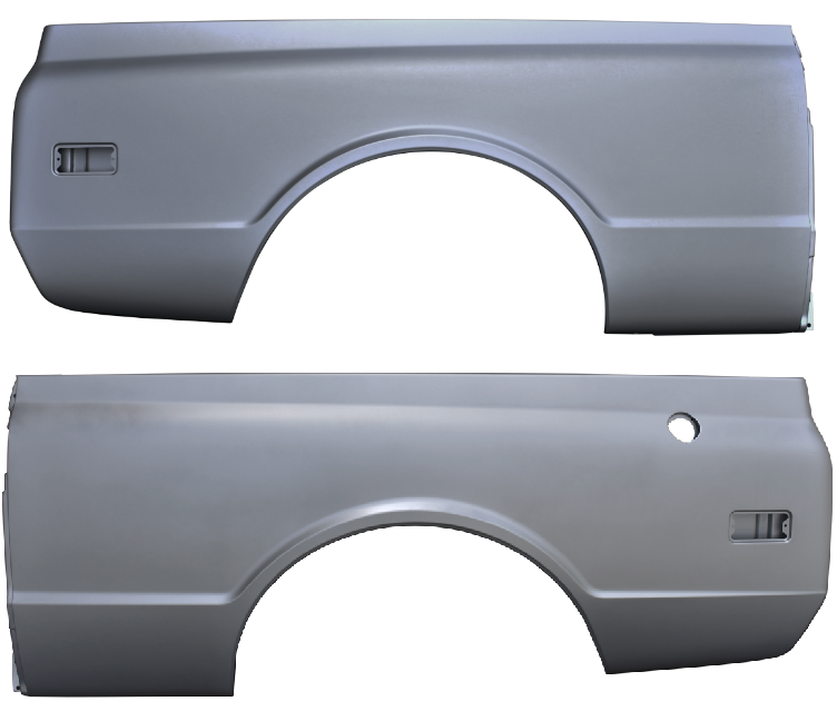 1969-1972 Chevy GMC Blazer Jimmy LH RH Bedside Quarter Panel Right