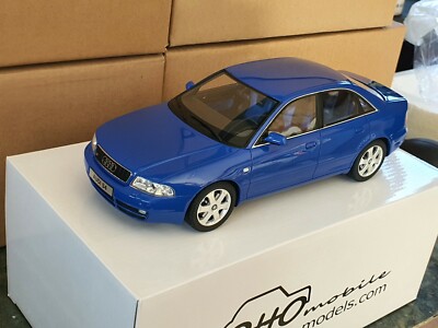 1:18 Audi S4 B5 2.7 Biturbo 1998 Blue By Otto Mobile OT373 3000pcs