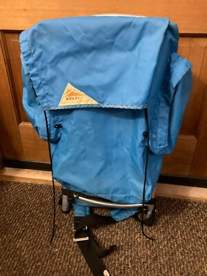 vintage Kelty external frame backpack pack childrens kid kids junior small blue