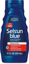 selsun blue medicated maximum strength dandruff shampoo, 11 fl oz