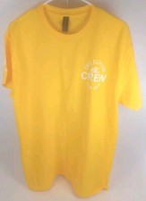 Eric Clapton Local Crew 2024 Tour  Yellow T-Shirt Size L
