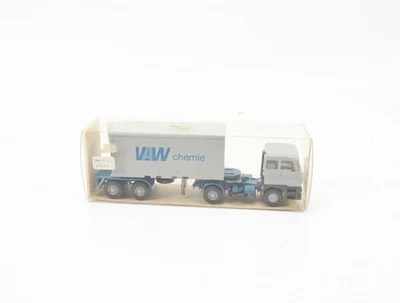 Wiking H0 526/16 Modellauto LKW DAF 3300 Container Sattelzug 20 ft "VAW" 1:87 - Bild 1 von 2
