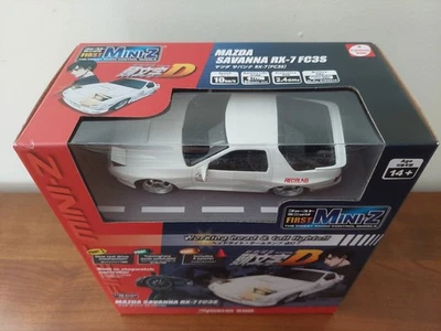 KYOSHO FIRST MINI-Z MAZDA SAVANNA RX-7 FC3S INITIAL D RADIO COMMANDEE RC 1/28 - Photo 1/2