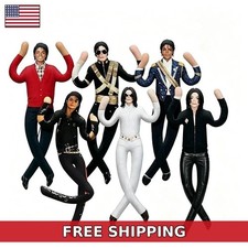 Michael Jackson Cosplay Doll Plush Stuffed Figure Abstract Joint Mobility Toy US