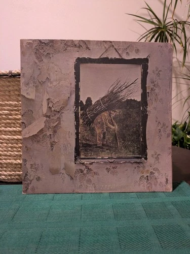 LED ZEPPELIN IV ZOSO Atlantic Records SD 7208 1st Edition Vinyl 1971 Gatefold EX