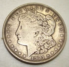 Morgan Silver Dollar US Coin 1921-D