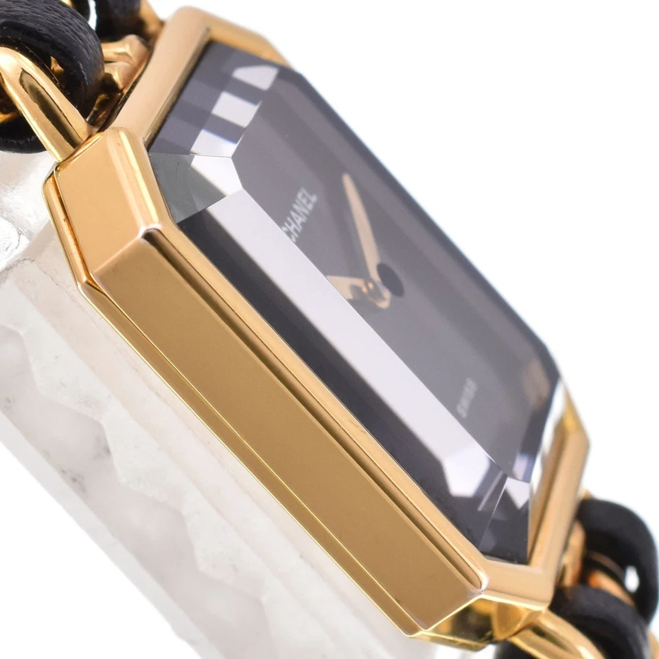 香奈儿 Premiere L H0001 镀金/皮革石英女士手表 R#143734 — 第 4/4 张图片