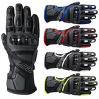 RST Fulcrum Mens Motorcycle Gloves Leather Motorbike Sports Race Glove