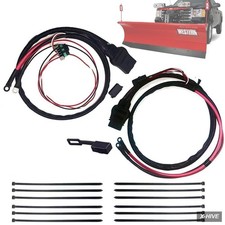 42014 42015 Snow Plow Attachments Accessories Upgraded 4 Pin Battery Cable Set 2