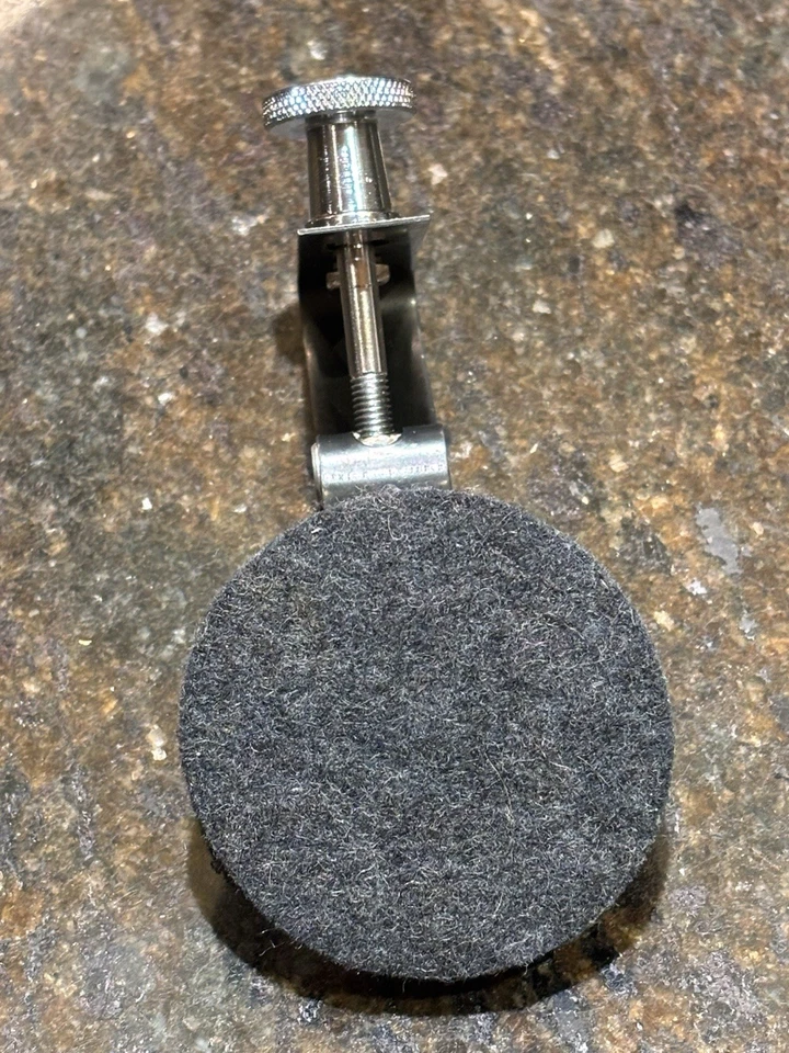 Ludwig Pré Serial Botão Pequeno Mostrador Silenciador Vintage Tarola Tom Floor Tom Bateria Estado Perfeito - Imagem 2 de 4