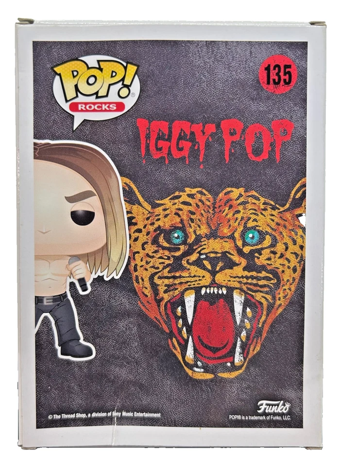 Funko Pop! Iggy Pop ROCKS #135 sin camisa (como siempre) envío gratuito Foto 2 de 4