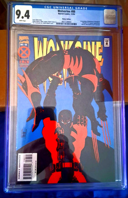 1994 Wolverine #88 (Marvel) CGC 9.4 ''White Pages'' Comic 1ST MEETING W/DEADPOOL!!