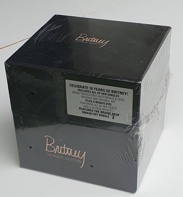 The Singles Collection von Britney Spears (CD, 2009) Box 29 CD 1 DVD NEU Sealed