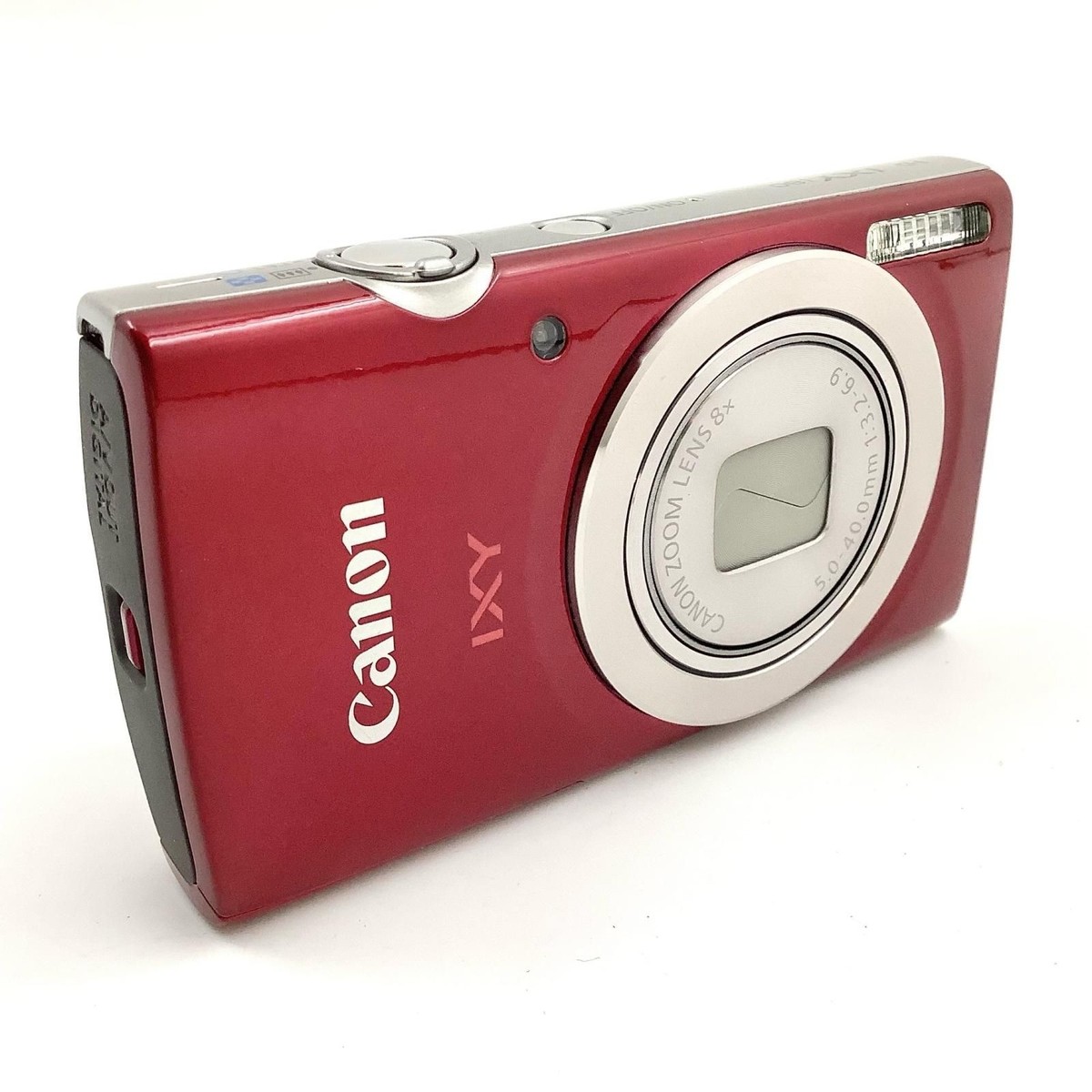 Canon IXY 180 PowerShot ELPH 180 IXUS 175 Digital Camera Red Good