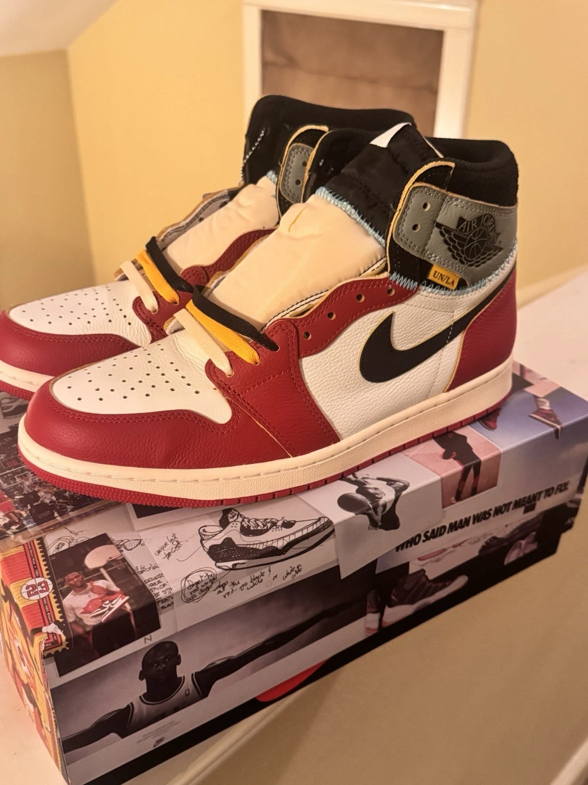 Jordan Union LA Air Jordan 1 Retro High OG SP Chicago Shadow HV8563-600
Opens in a new window or tab