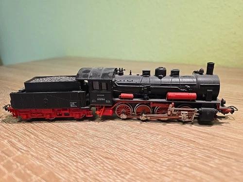 H0 Dampflok BR 55 3784 Piko Vitrinenmodell Analog o.OVP