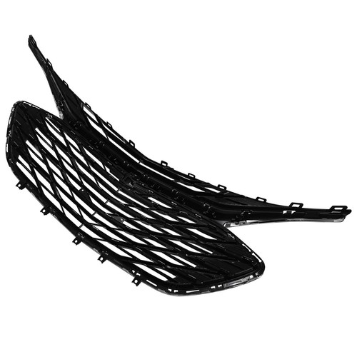 3PCS For Chevrolet Malibu 2019-2024 Glossy Black Front Upper Lower Grille W/Trim - Picture 9 of 21