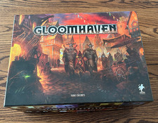 Gloomhaven 1st edition board game 5th printing INCLUDES removable stickers