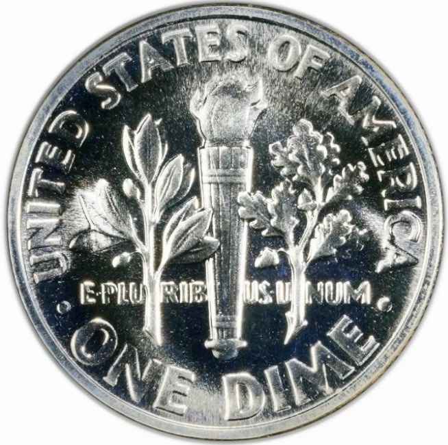 Rosevelt Dime Silver Proof Lot 1963 PR65 PCGS Graded 90% Silver Dime 10c - Image 4 of 4