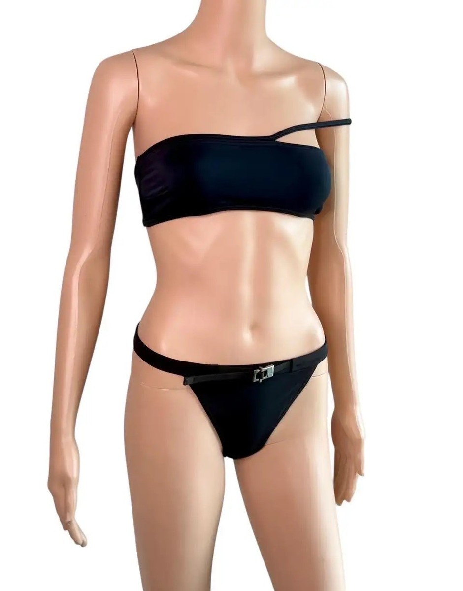 Tom Ford for Gucci S/S 1998 Buckle Bikini & Bra Two-Piece Set