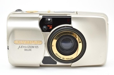 Olympus μ mju Zoom 105 Deluxe 35mm Film Camera From [EXC+5] JAPAN