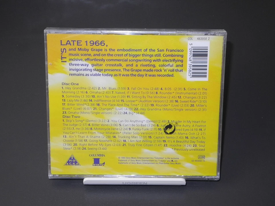 moby grape new sealed 2 cd - vintage, the very best of - Bild 2 von 2