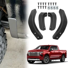 Mud Flaps Delete Splash Guards Mudguards For Chevrolet Silverado 1500 2019-25 4x