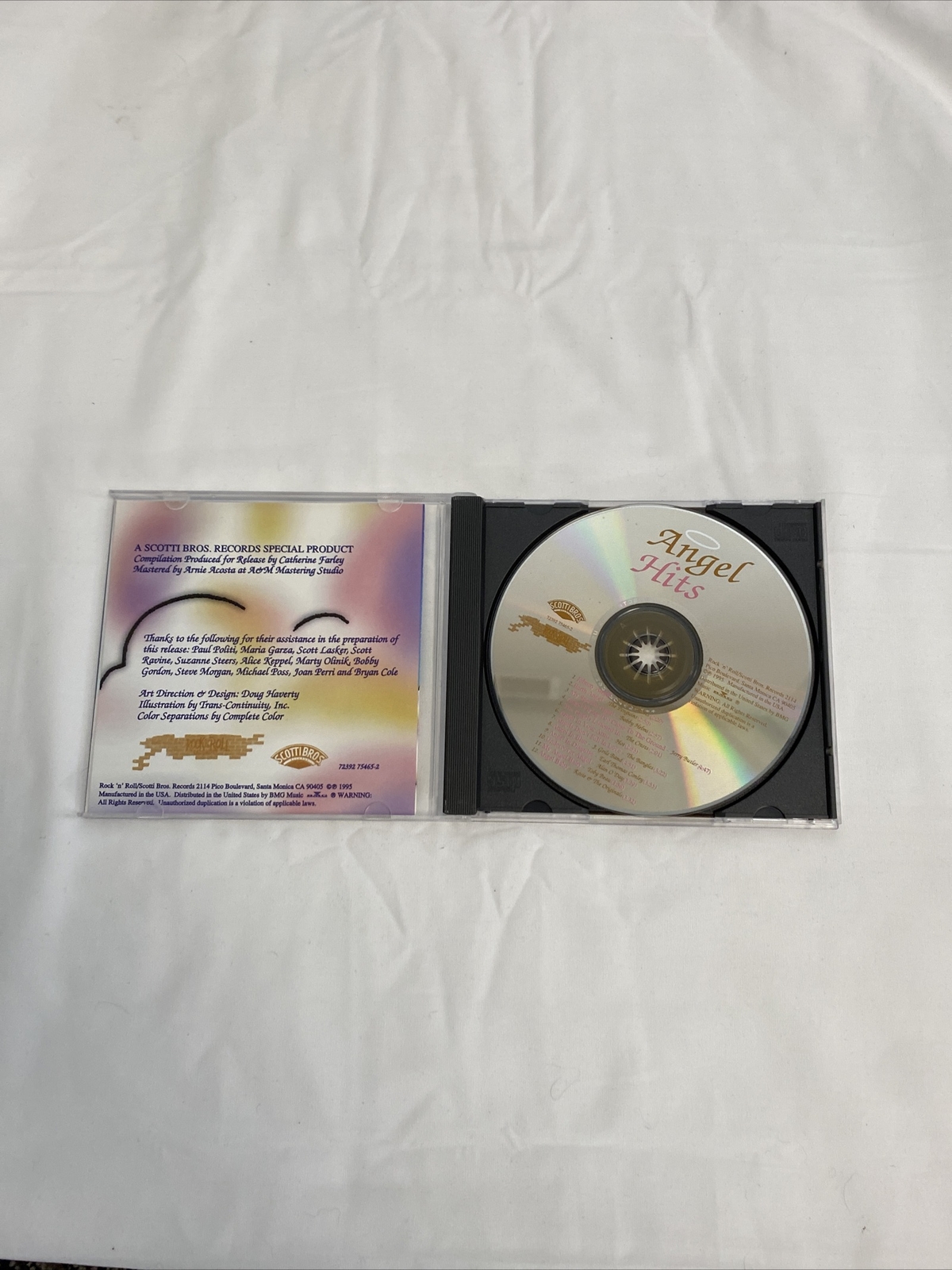 Angel Hits (1995 CD) Various Artists Christian Rock And Roll