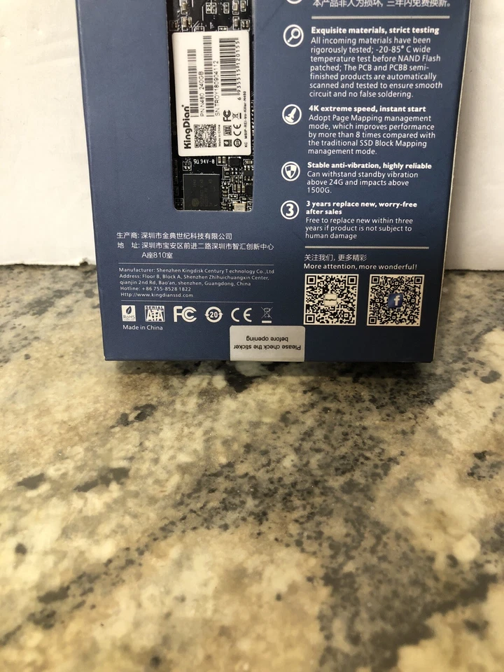 New KingDian N480 240GB External Solid State Drive USB 3.0 Portable SSD - Image 3 of 4